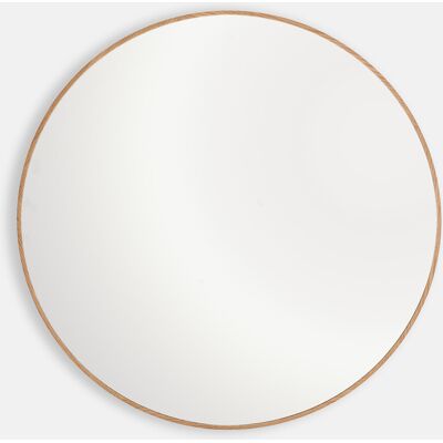 LA REDOUTE INTERIEURS Specchio da parete rotondo, impiallacciato rovere, diametro 100 cm, IODUS LA REDOUTE INTERIEURS Specchio da parete rotondo, impiallacciato rovere, diametro 100 cm, IODUS