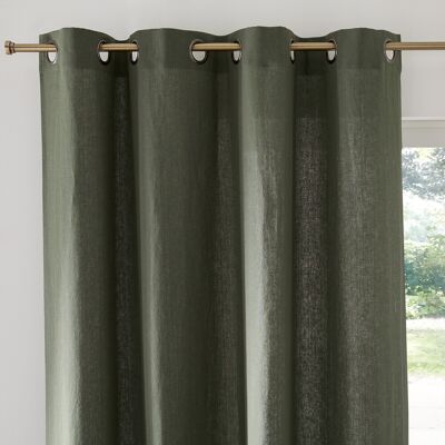 LA REDOUTE INTERIEURS Tenda in lino lavato con occhielli - Vari Taglie LA REDOUTE INTERIEURS Tenda in lino lavato con occhielli - Vari Taglie