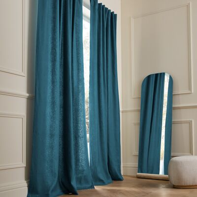 AM.PM Tenda in lino con fodera, linguette a scomparsa, Private AM.PM Tenda in lino con fodera, linguette a scomparsa, Private