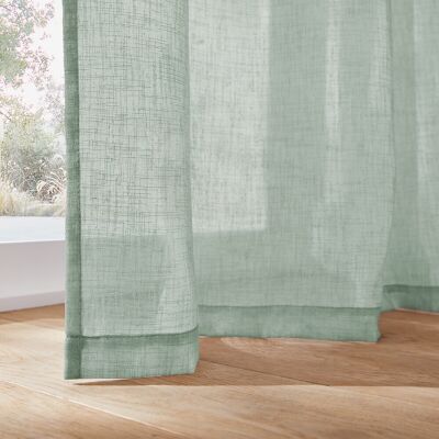 Tenda Nyong di Redoute Interieurs - Filtra la luce, Effetto lino, Pieghe regolabili Tenda Nyong di Redoute Interieurs - Filtra la luce, Effetto lino, Pieghe regolabili
