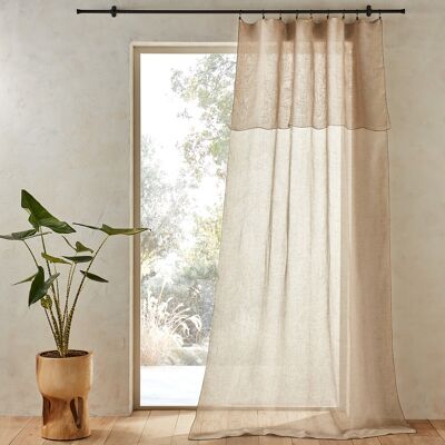 AM.PM - Noctuelle - Voile di lino - Beige - Tenda AM.PM - Noctuelle - Voile di lino - Beige - Tenda