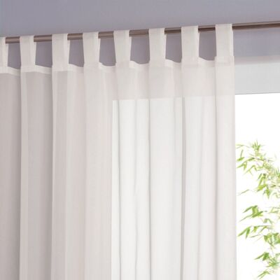 SO'HOME Tenda con finitura a patte, Limpo SO'HOME Tenda con finitura a patte, Limpo