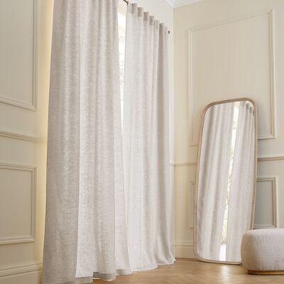 AM.PM Tenda in lino con fodera, linguette a scomparsa, Private AM.PM Tenda in lino con fodera, linguette a scomparsa, Private