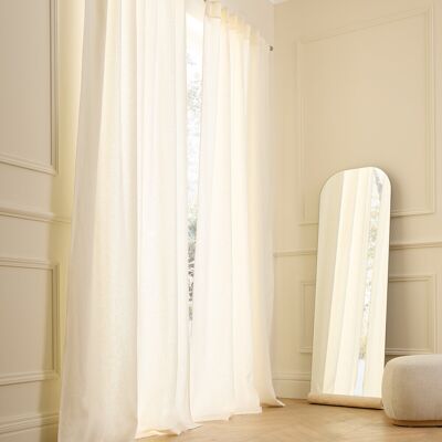 AM.PM Tenda in lino con fodera, linguette a scomparsa, Private AM.PM Tenda in lino con fodera, linguette a scomparsa, Private