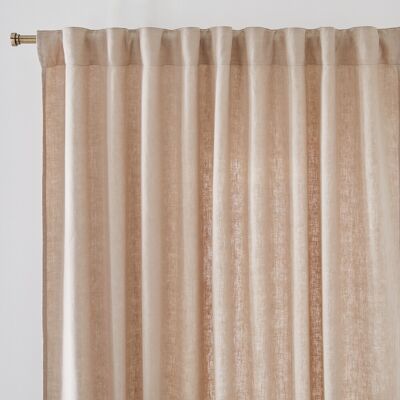 Tenda in lino Elba di Redoute Interieurs - Pesante, Beige, 250-350cm Tenda in lino Elba di Redoute Interieurs - Pesante, Beige, 250-350cm