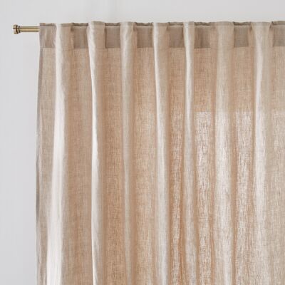 Tenda in lino Redoute Interieurs - Passanti nascosti - 220x135cm Tenda in lino Redoute Interieurs - Passanti nascosti - 220x135cm