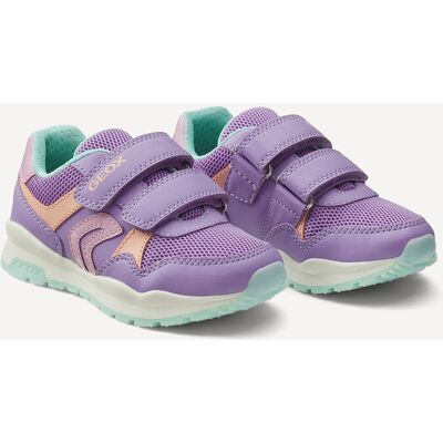 Geox - PAVEL GIRL - Viola-Blu - Velcro - Scarpe Geox - PAVEL GIRL - Viola-Blu - Velcro - Scarpe