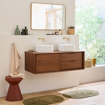 LA REDOUTE INTERIEURS Mobile sotto-lavabo sospeso L120 cm, Noyeto LA REDOUTE INTERIEURS Mobile sotto-lavabo sospeso L120 cm, Noyeto