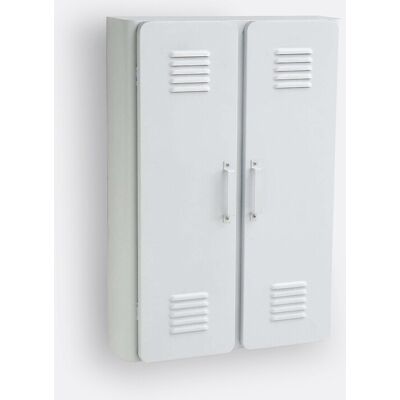 LA REDOUTE INTERIEURS - Hiba - Bianco - Metallo - cabinet LA REDOUTE INTERIEURS - Hiba - Bianco - Metallo - cabinet