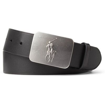 POLO RALPH LAUREN Cintura in pelle con etichetta in cavallino POLO RALPH LAUREN Cintura in pelle con etichetta in cavallino