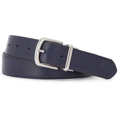 POLO RALPH LAUREN Cintura in cuoio martellato, reversibile POLO RALPH LAUREN Cintura in cuoio martellato, reversibile