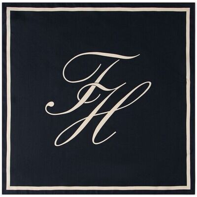 TOMMY HILFIGER Quadrato in seta Script TOMMY HILFIGER Quadrato in seta Script