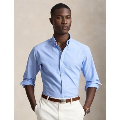 POLO RALPH LAUREN Camicia Oxford slim tinta in capo POLO RALPH LAUREN Camicia Oxford slim tinta in capo