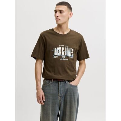 JACK & JONES T-shirt girocollo a maniche corte, AERO JACK & JONES T-shirt girocollo a maniche corte, AERO
