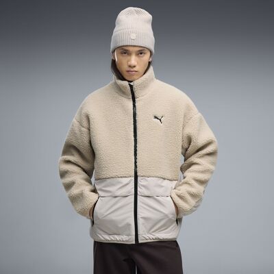 PUMA Giacca in sherpa con zip PUMA Giacca in sherpa con zip