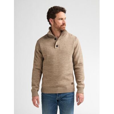 PETROL INDUSTRIES Maglione collo alto con bottone PETROL INDUSTRIES Maglione collo alto con bottone