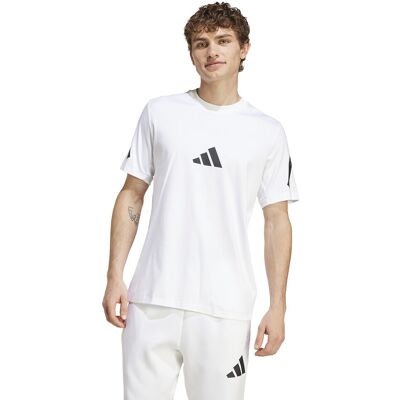 T-Shirt bianco Adidas Z.N.E. - Cotone sportivo, protezione UV T-Shirt bianco Adidas Z.N.E. - Cotone sportivo, protezione UV