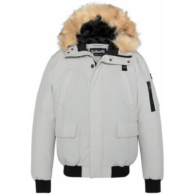 SCHOTT Giubbotto bomber caldo con cerniera e cappuccio Keyburn SCHOTT Giubbotto bomber caldo con cerniera e cappuccio Keyburn