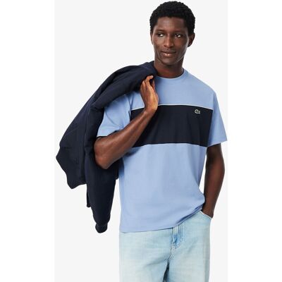 LACOSTE T-shirt classic fit, in cotone, color-block LACOSTE T-shirt classic fit, in cotone, color-block