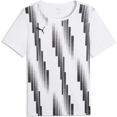 PUMA T-shirt girocollo, maniche corte, stampa grafica PUMA T-shirt girocollo, maniche corte, stampa grafica