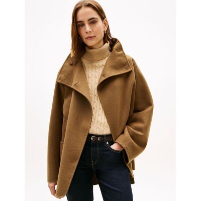 TOMMY HILFIGER Cappotto di media lunghezza con collo alto TOMMY HILFIGER Cappotto di media lunghezza con collo alto