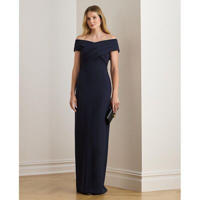 LAUREN RALPH LAUREN Abito da sera lungo a maniche corte, IRENE LAUREN RALPH LAUREN Abito da sera lungo a maniche corte, IRENE