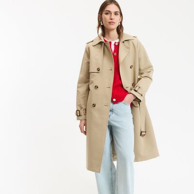 LA REDOUTE COLLECTIONS Trench con doppia abbottonatura LA REDOUTE COLLECTIONS Trench con doppia abbottonatura