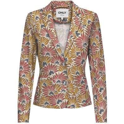 ONLY Blazer attillato a fiori ONLY Blazer attillato a fiori