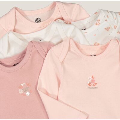 LA REDOUTE COLLECTIONS Confezione da 5 body a maniche lunghe LA REDOUTE COLLECTIONS Confezione da 5 body a maniche lunghe