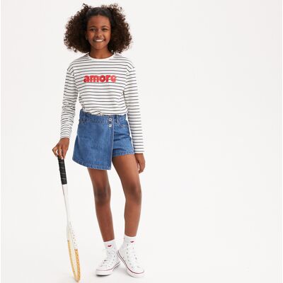 LA REDOUTE COLLECTIONS Gonna-shorts in denim LA REDOUTE COLLECTIONS Gonna-shorts in denim