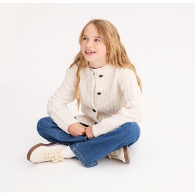 LA REDOUTE COLLECTIONS Cardigan in maglia a trecce LA REDOUTE COLLECTIONS Cardigan in maglia a trecce