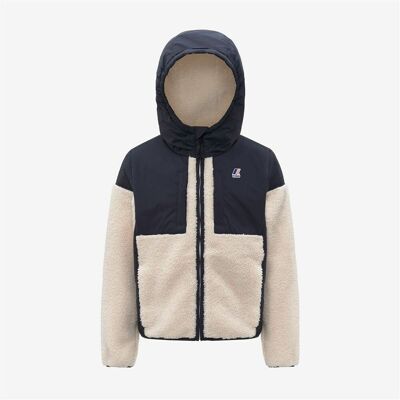 K-WAY Giacca in sherpa con cappuccio SAMSON 4.0 ORSETTO K-WAY Giacca in sherpa con cappuccio SAMSON 4.0 ORSETTO
