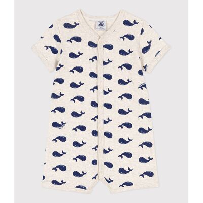 PETIT BATEAU Tutina corta in cotone PETIT BATEAU Tutina corta in cotone