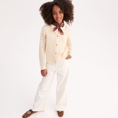 LA REDOUTE COLLECTIONS Cardigan in maglia pointelle LA REDOUTE COLLECTIONS Cardigan in maglia pointelle