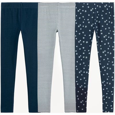 LA REDOUTE COLLECTIONS Confezione da 3 leggings 18 mesi-14 anni LA REDOUTE COLLECTIONS Confezione da 3 leggings 18 mesi-14 anni