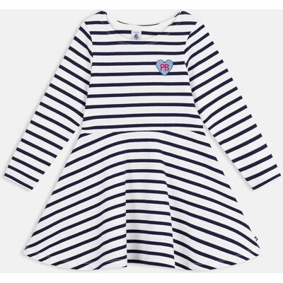 PETIT BATEAU Abito rigato maniche lunghe PETIT BATEAU Abito rigato maniche lunghe