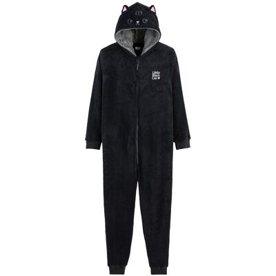 LA REDOUTE COLLECTIONS Sovrapigiama gatto nero in sherpa LA REDOUTE COLLECTIONS Sovrapigiama gatto nero in sherpa