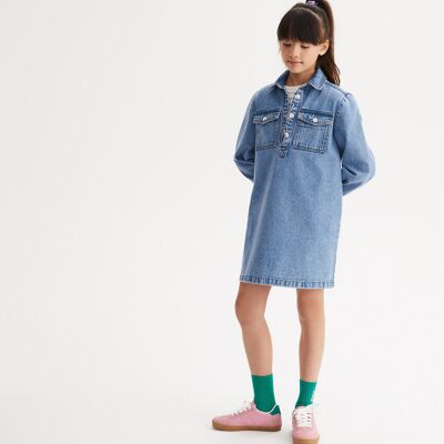 LA REDOUTE COLLECTIONS Abito in denim a maniche lunghe LA REDOUTE COLLECTIONS Abito in denim a maniche lunghe