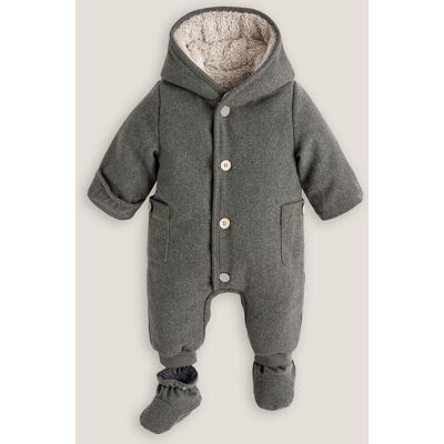 LA REDOUTE COLLECTIONS Tutina con cappuccio fodera sherpa LA REDOUTE COLLECTIONS Tutina con cappuccio fodera sherpa