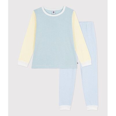 PETIT BATEAU Pigiama in cotone a righe PETIT BATEAU Pigiama in cotone a righe
