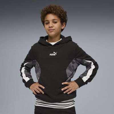PUMA Felpa con cappuccio con stampa mimetica PUMA Felpa con cappuccio con stampa mimetica