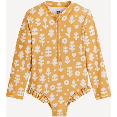 LA REDOUTE COLLECTIONS Costume da bagno intero con stampa a maniche lunghe LA REDOUTE COLLECTIONS Costume da bagno intero con stampa a maniche lunghe