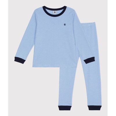 PETIT BATEAU Pigiama in cotone a righe PETIT BATEAU Pigiama in cotone a righe