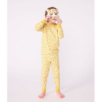 PETIT BATEAU Pigiama da bambino in cotone travestimento leopardo PETIT BATEAU Pigiama da bambino in cotone travestimento leopardo