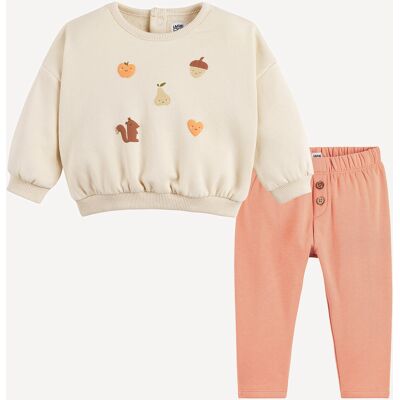 LA REDOUTE COLLECTIONS Completo 2 pezzi felpa e leggings LA REDOUTE COLLECTIONS Completo 2 pezzi felpa e leggings
