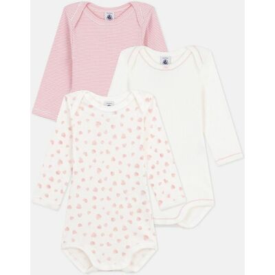 PETIT BATEAU Confezione da 3 body maniche lunghe PETIT BATEAU Confezione da 3 body maniche lunghe