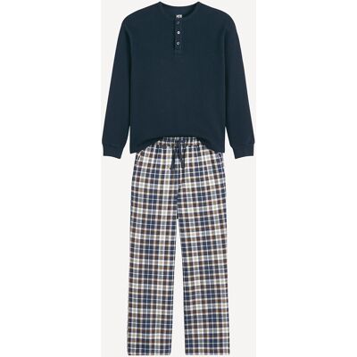 LA REDOUTE COLLECTIONS Pigiama con pantaloni di flanella a quadri LA REDOUTE COLLECTIONS Pigiama con pantaloni di flanella a quadri