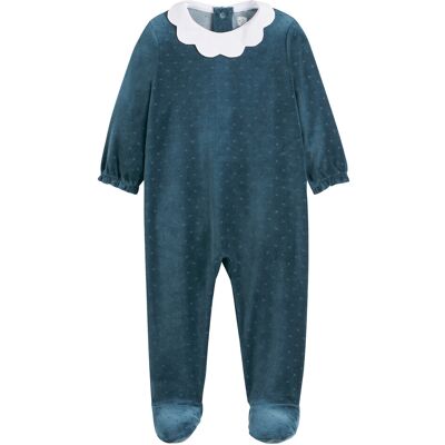 LA REDOUTE COLLECTIONS Pigiama tutina velluto, collo fantasia LA REDOUTE COLLECTIONS Pigiama tutina velluto, collo fantasia