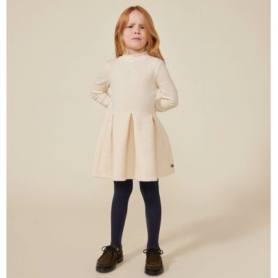 PETIT BATEAU Abito bimateriale a maniche lunghe PETIT BATEAU Abito bimateriale a maniche lunghe