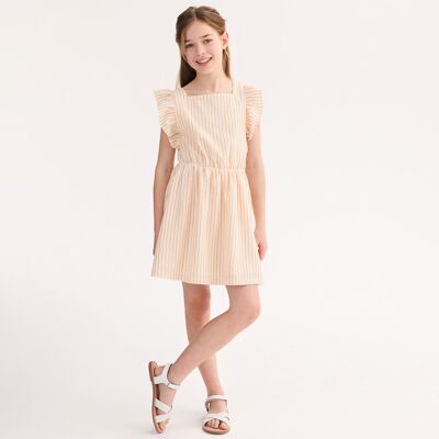 LA REDOUTE COLLECTIONS Abito a righe senza maniche con volant LA REDOUTE COLLECTIONS Abito a righe senza maniche con volant
